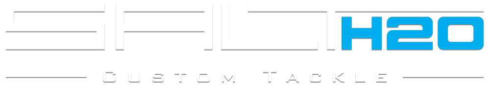 Salt H2O Custom Tackle Logo