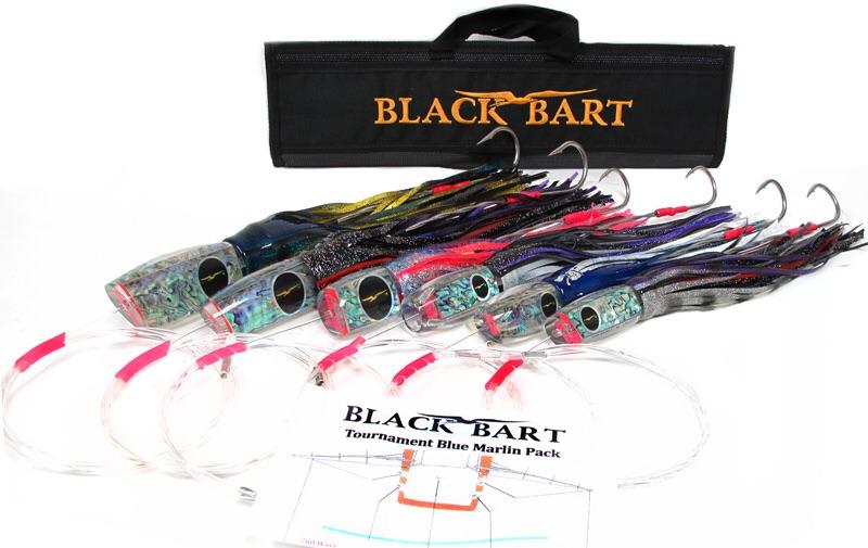 Black Bart Tournament Blue Marlin Rigged Pack 80-130lb. Tackle