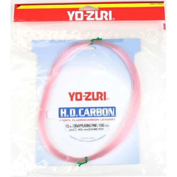 Yo-Zuri H.D. Carbon Pink Fluorocarbon Leader 100yds - Salt H2O Custom Tackle  Fort Lauderdale Florida